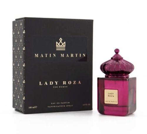 LADY ROZA –  Eau de Parfum pour Femme – 100ml – COLLECTION MATIN MARTIN